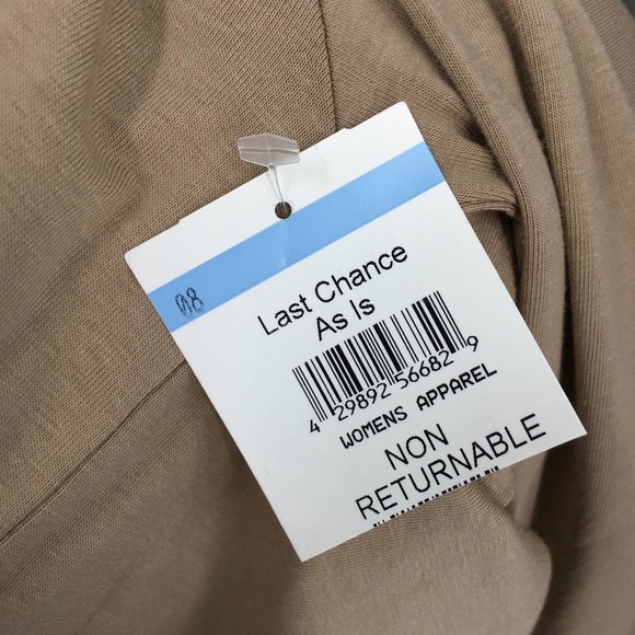 Vero Moda Panda Off The Shoulder Long Sleeve Top M Pullover Jersey Knit NWD - Picture 8 of 9